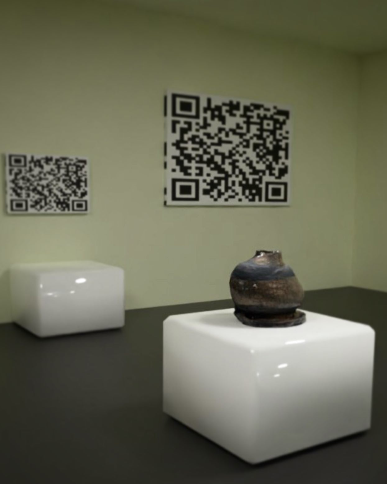 Cerâmica do metaverso: peça de cerâmica existindo em ambiente virtual